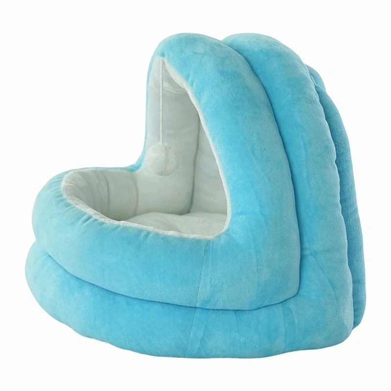 Plush Round Cat Bed factory