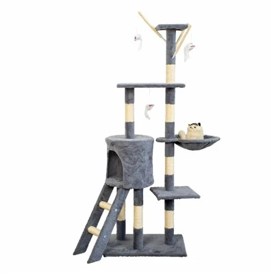 Floor-Standing Multi-Level Cat House