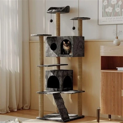 Large Multi-Level Cat House