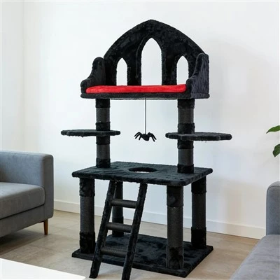 Nordic Style Multi-Level Cat House
