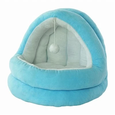 Plush Round Cat Bed
